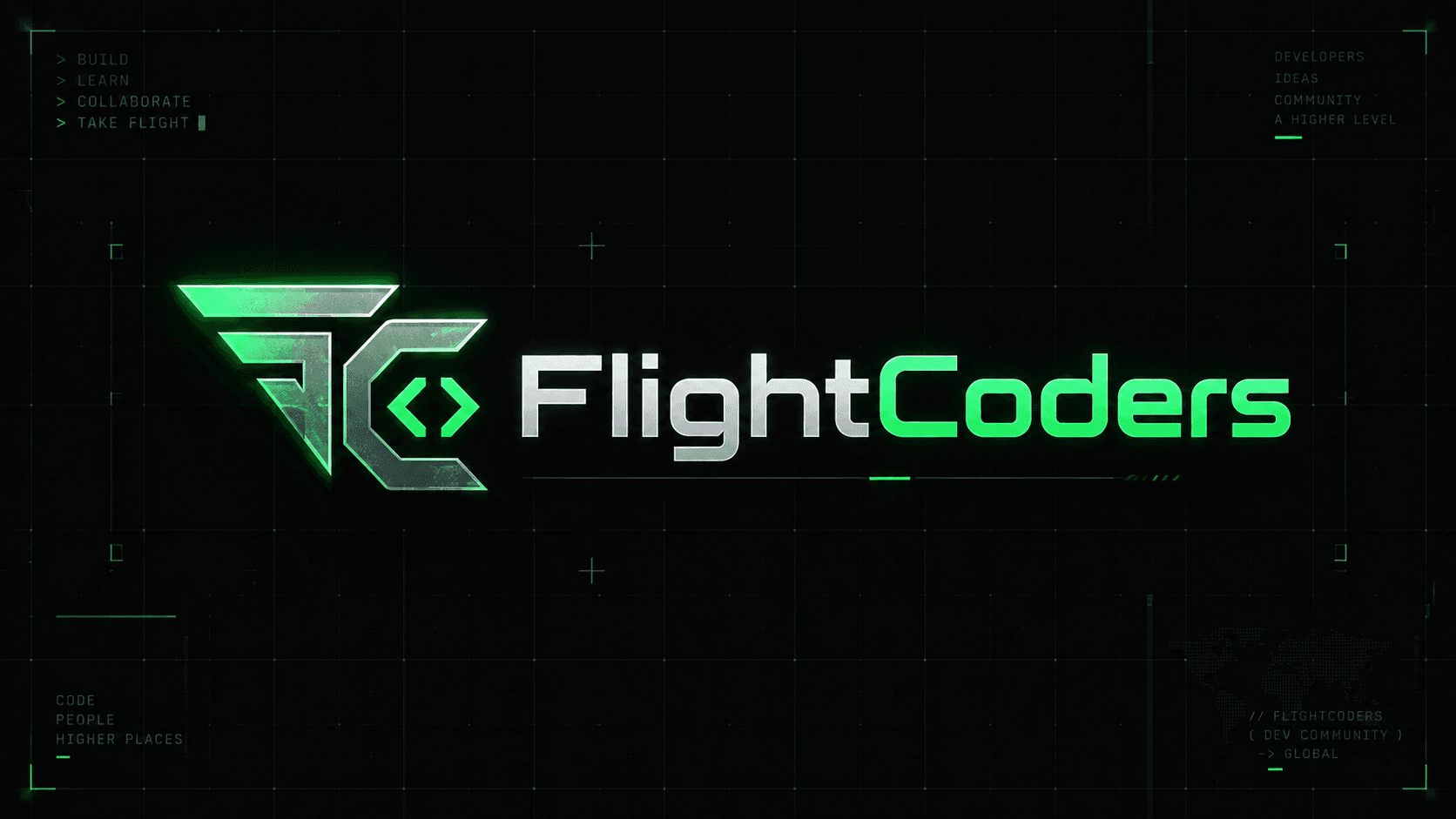 FlightCoders — a global developer community. Build, learn, collaborate, take flight.